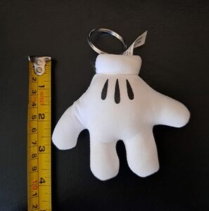 Mickey Mouse White Glove Keychain